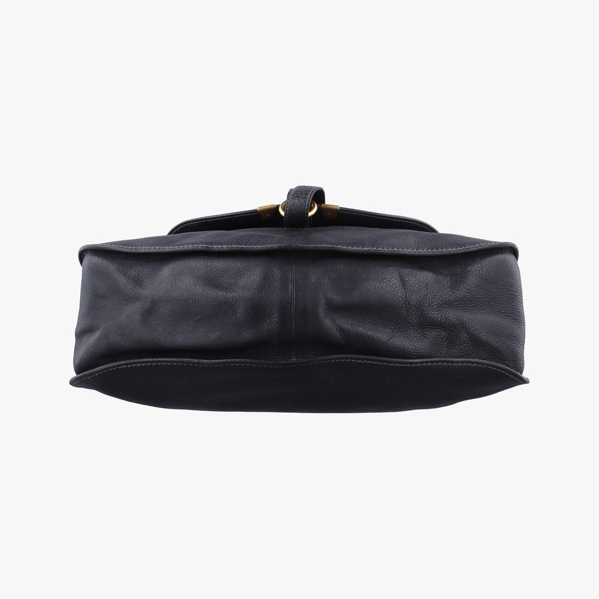 Pre-owned Chloe Mercy Black Leather  shoulderbag | stylenewstar
