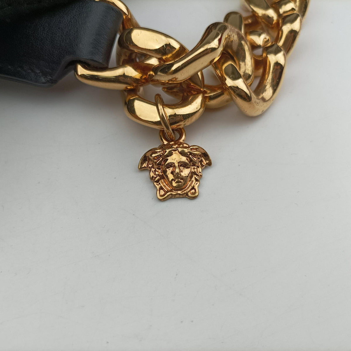 Vintage VERSACE Crystal Hobo Black Satin  shoulderbag | stylenewstar