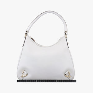 Vintage Gucci Abbey White Leather 130738 shoulderbag | stylenewstar