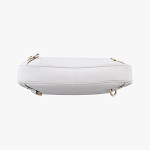 Vintage Gucci Abbey White Leather 130738 shoulderbag | stylenewstar