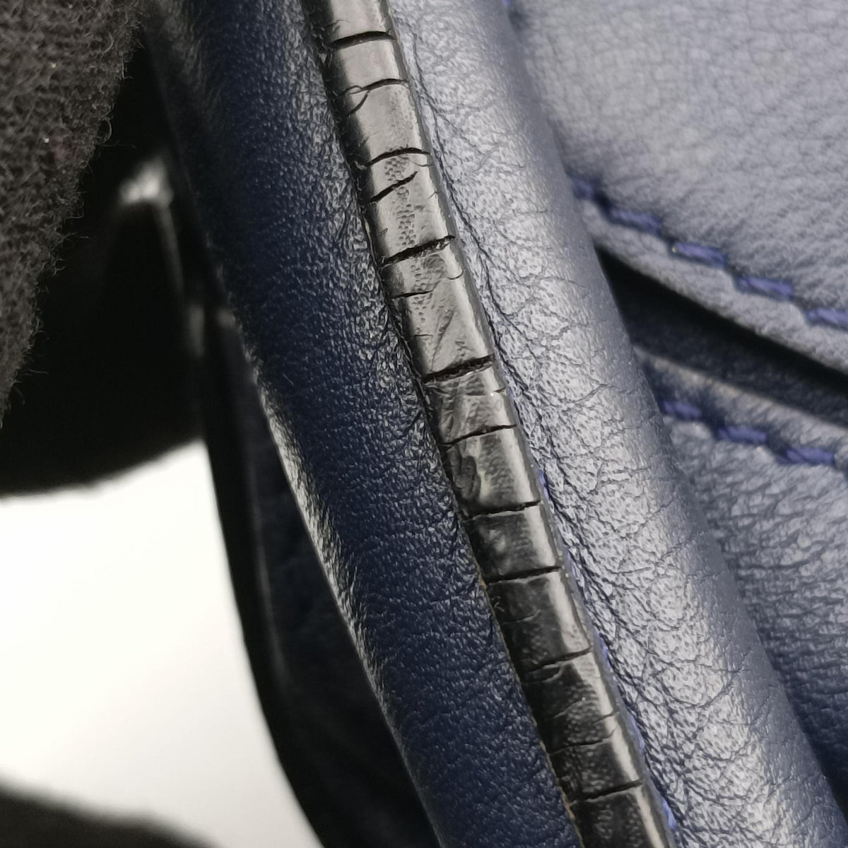 Pre-owned Loewe Puzzle Blue Leather  shoulderbag | stylenewstar