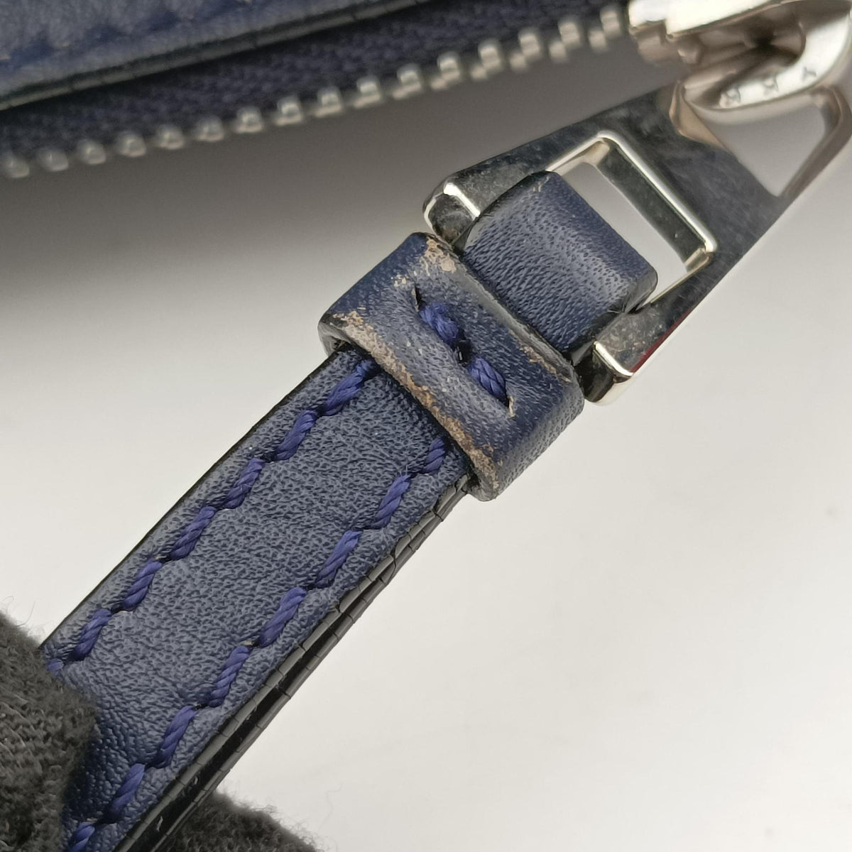 Pre-owned Loewe Puzzle Blue Leather  shoulderbag | stylenewstar