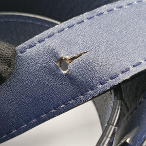 Pre-owned Loewe Puzzle Blue Leather  shoulderbag | stylenewstar