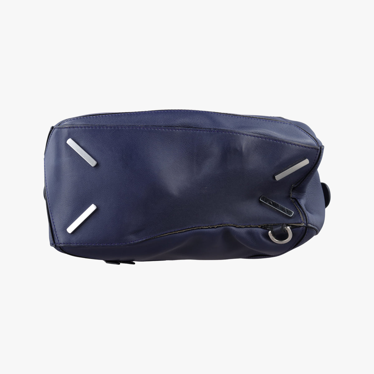 Pre-owned Loewe Puzzle Blue Leather  shoulderbag | stylenewstar