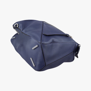 Pre-owned Loewe Puzzle Blue Leather  shoulderbag | stylenewstar