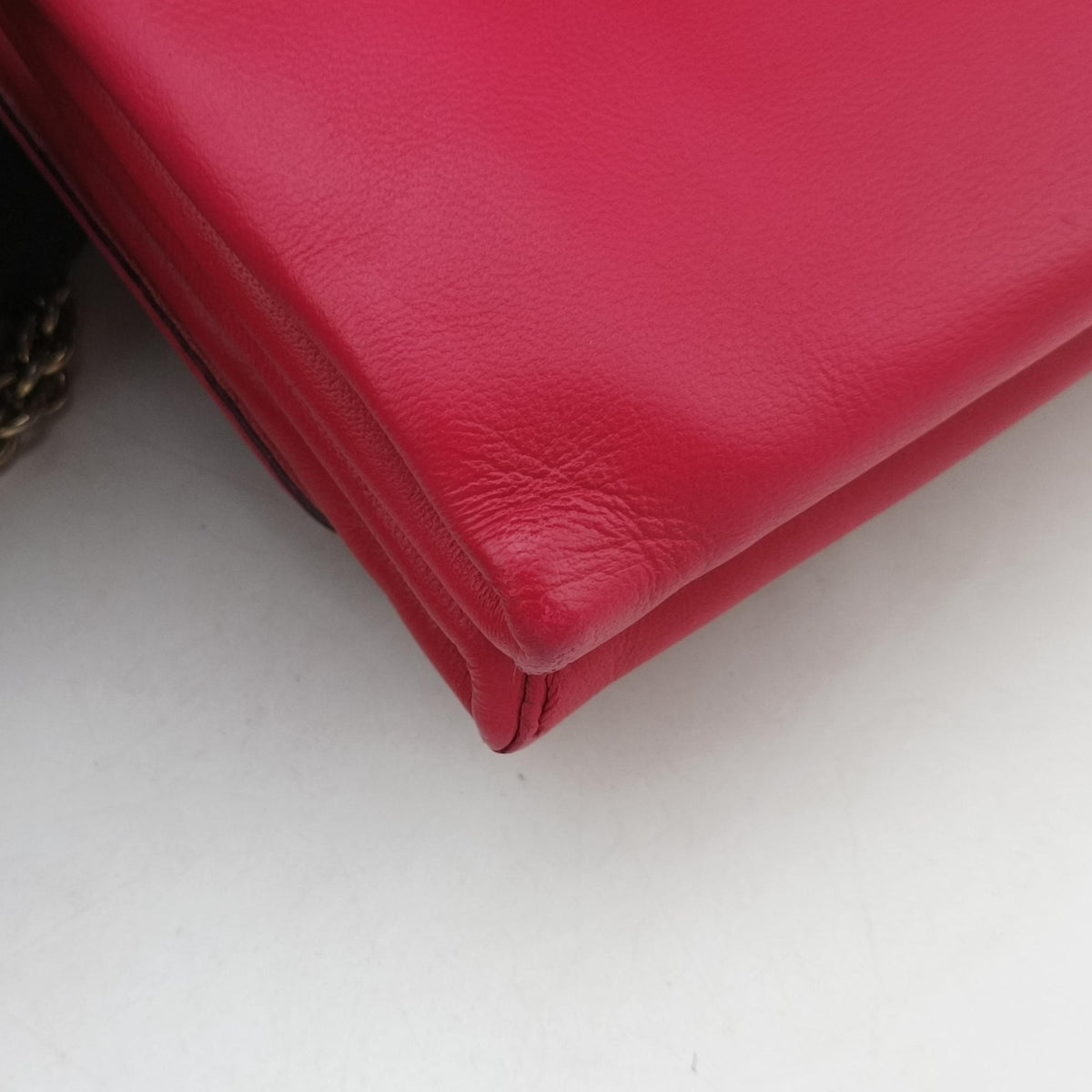 Pre-owned Valentino Rockstud Va Va Voom Rose Leather  shoulderbag | stylenewstar