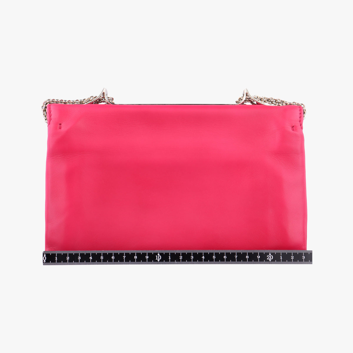 Pre-owned Valentino Rockstud Va Va Voom Rose Leather  shoulderbag | stylenewstar