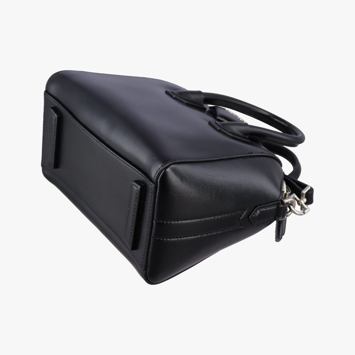 Pre-owned Givenchy Antigona Black Leather  shoulderbag | stylenewstar