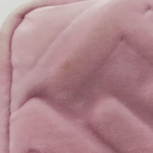 Secondhand Fendi BAGUETTE Pink velour 8BS017 shoulderbag | stylenewstar