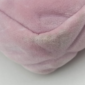 Secondhand Fendi BAGUETTE Pink velour 8BS017 shoulderbag | stylenewstar