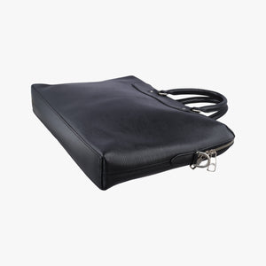 Pre-owned Louis Vuitton PorteDocument noir Epi M50163 handbag | stylenewstar