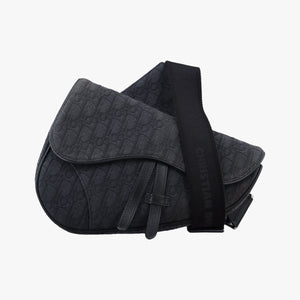 Vintage Christian Dior Saddle Black Jacquard  bum bag/waist bag | stylenewstar