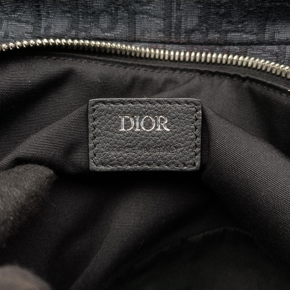 Vintage Christian Dior Saddle Black Jacquard  bum bag/waist bag | stylenewstar