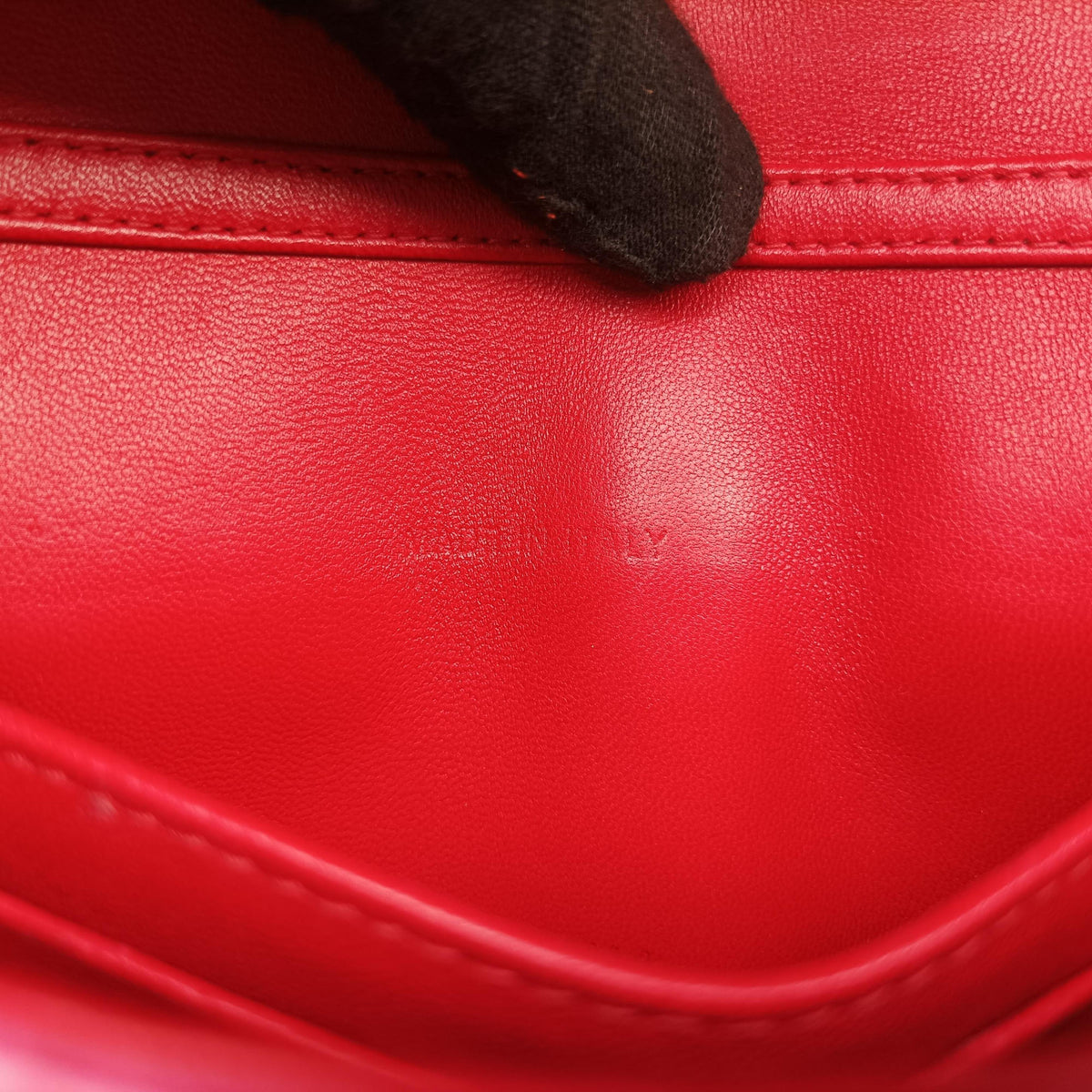 Pre-owned Christian Dior Cannage New Lock Red x Pink lambskin  shoulderbag | stylenewstar