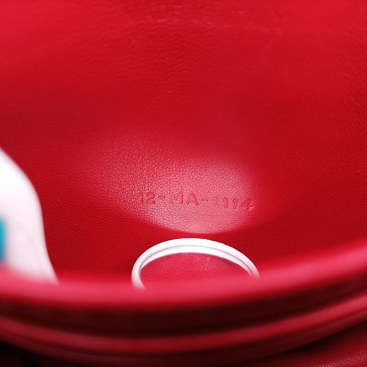 Pre-owned Christian Dior Cannage New Lock Red x Pink lambskin  shoulderbag | stylenewstar