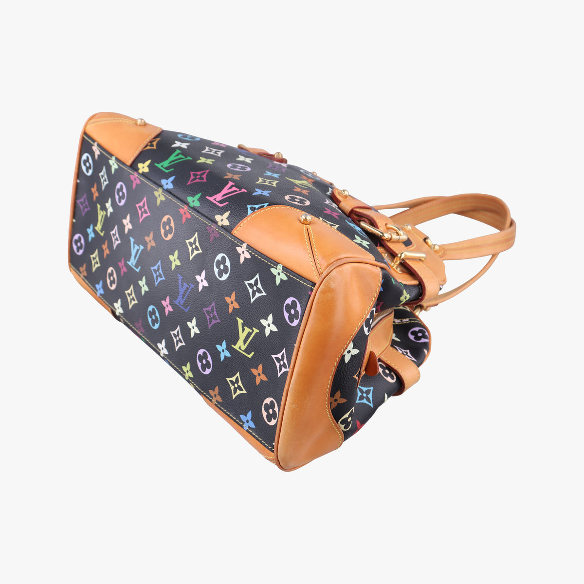 Pre-owned Louis Vuitton CLAUDIA Noir Monogram Multicolor M40194 shoulderbag | stylenewstar