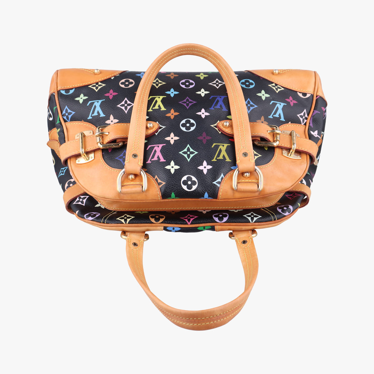 Pre-owned Louis Vuitton CLAUDIA Noir Monogram Multicolor M40194 shoulderbag | stylenewstar