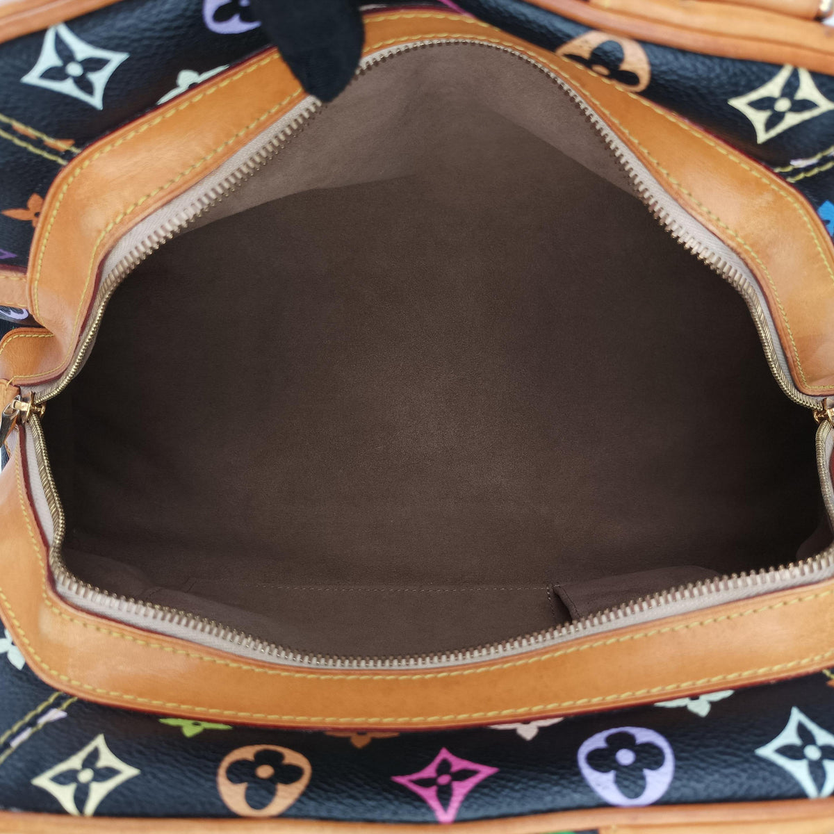 Pre-owned Louis Vuitton CLAUDIA Noir Monogram Multicolor M40194 shoulderbag | stylenewstar