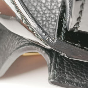 Pre-owned Dolce & Gabbana Greta Black Leather  shoulderbag | stylenewstar