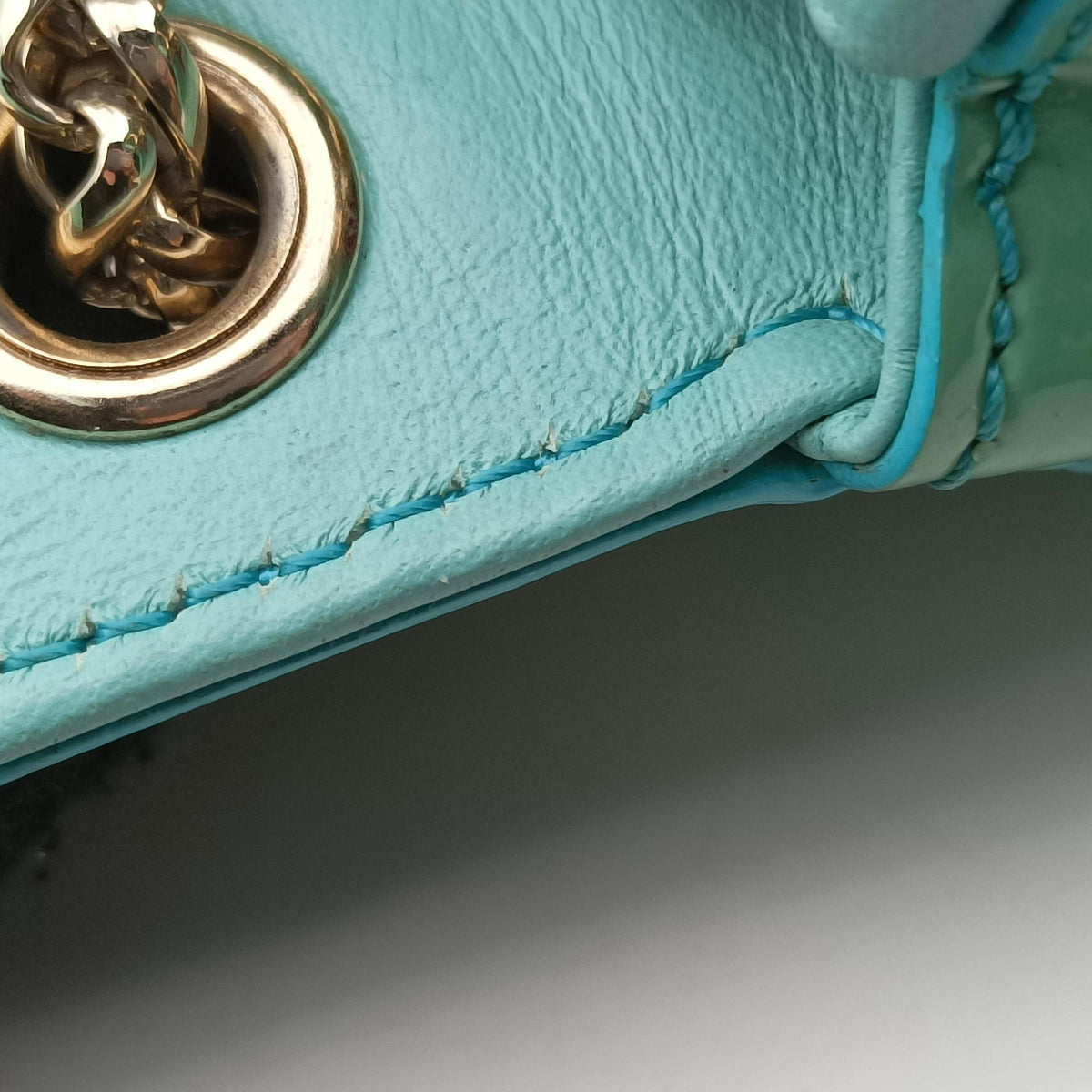 Vintage Christian Louboutin Sweet Charity Scarabe Spike Green Patent Leather  shoulderbag | stylenewstar