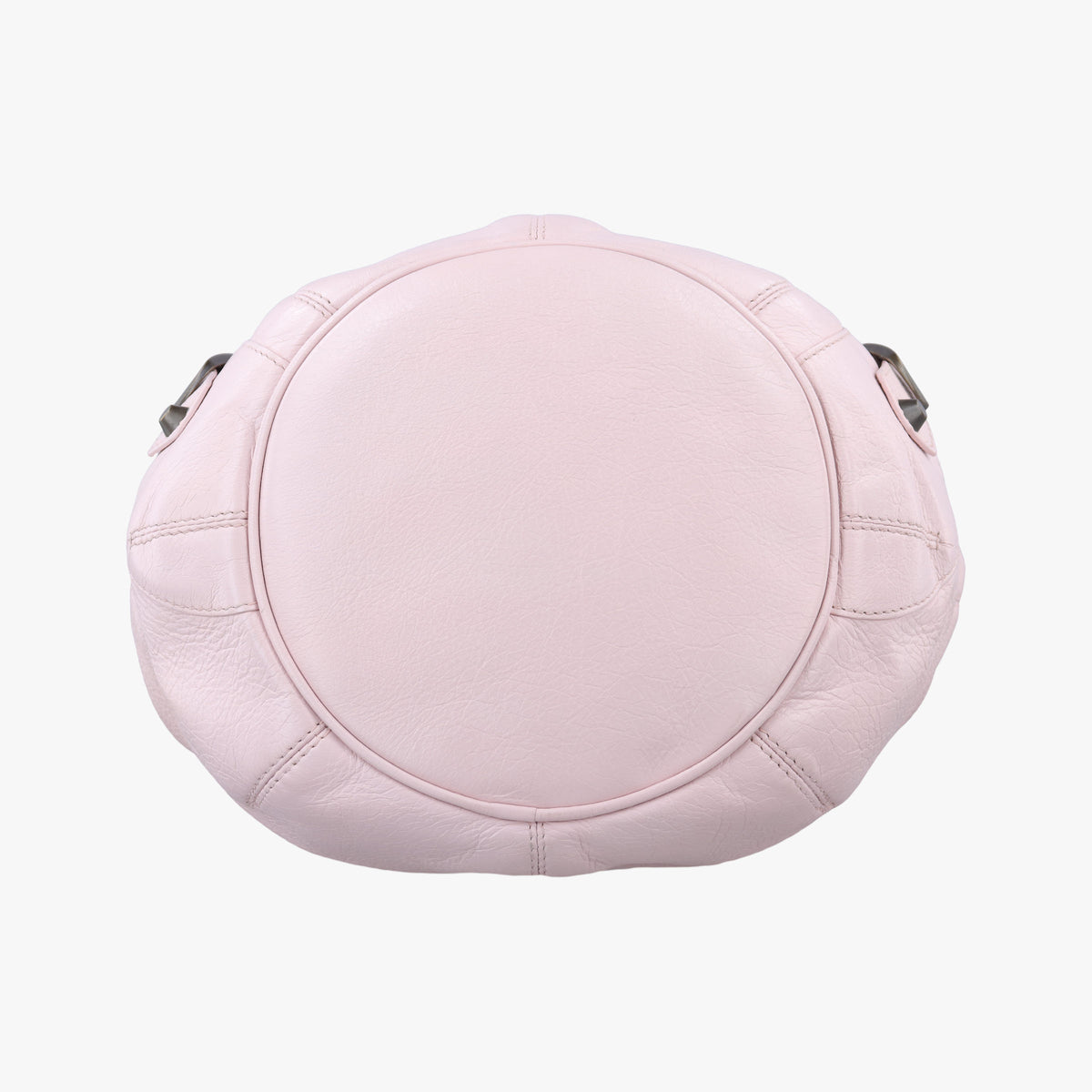 Pre-owned Balenciaga Pompon Pink Lambskin  shoulderbag | stylenewstar