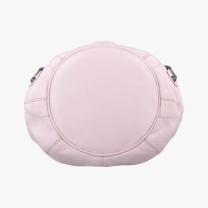 Pre-owned Balenciaga Pompon Pink Lambskin  shoulderbag | stylenewstar