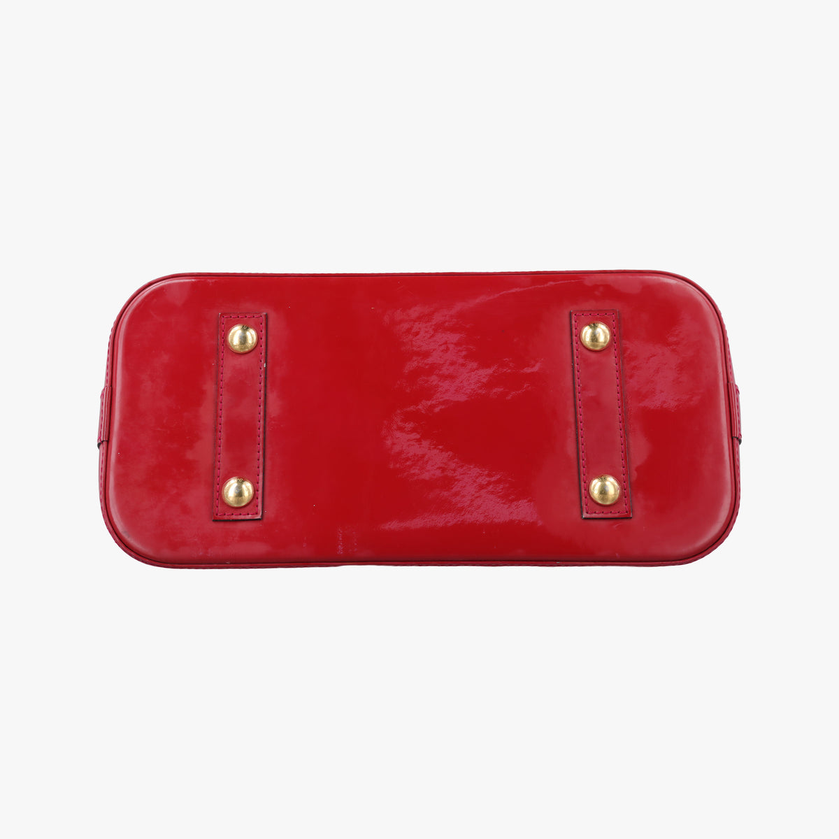 Secondhand Louis Vuitton Alma PM pomme d'amour Vernis M90096 handbag | stylenewstar