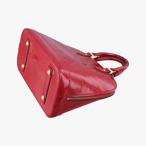 Secondhand Louis Vuitton Alma PM pomme d'amour Vernis M90096 handbag | stylenewstar