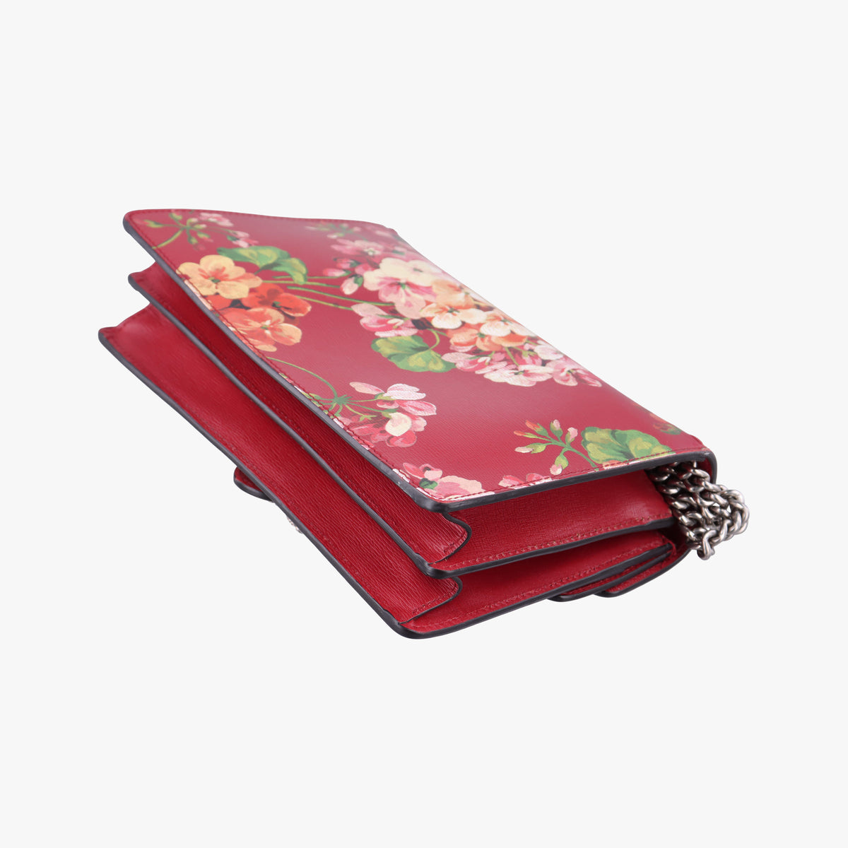 Pre-owned Gucci Dionysus Red×Multicolour Leather 400249 shoulderbag | stylenewstar