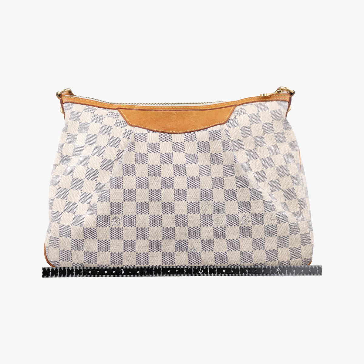 Pre-owned Louis Vuitton SIRACUSA MM AZUR Damier Canvas N41112 shoulderbag | stylenewstar