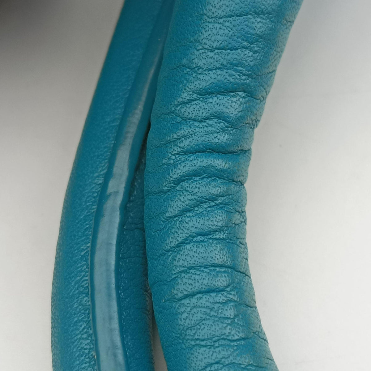 Pre-owned Prada Vitello Phoenix Blue Green Leather BN1713 handbag | stylenewstar