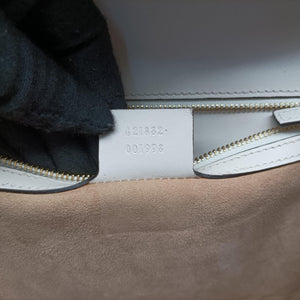 Pre-owned Gucci Sylvie White Leather 421882 shoulderbag | stylenewstar