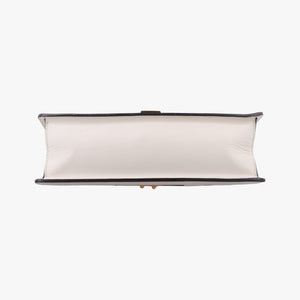 Pre-owned Gucci Sylvie White Leather 421882 shoulderbag | stylenewstar