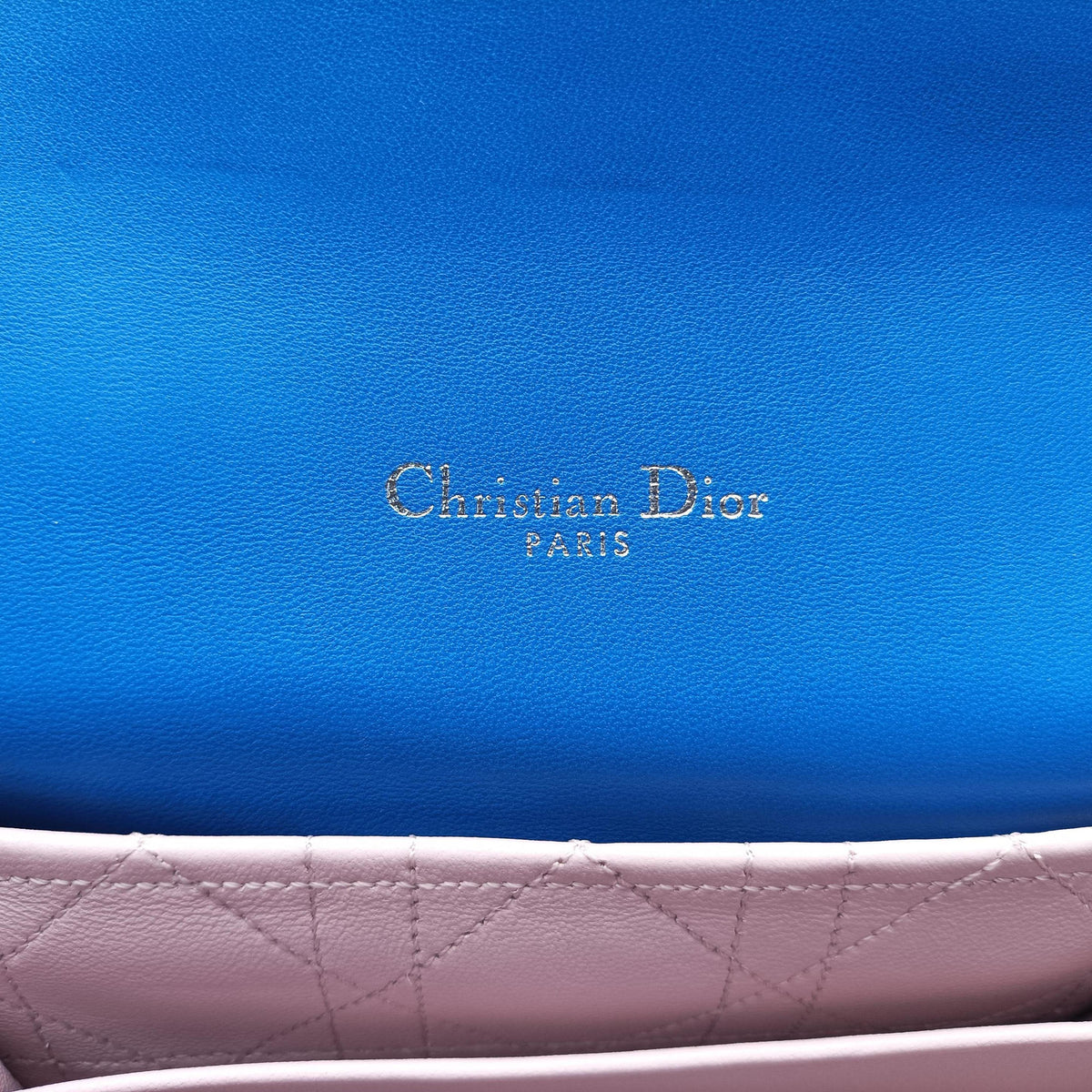 Secondhand Christian Dior Miss Dior Canage Blue lambskin  shoulderbag | stylenewstar