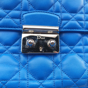 Secondhand Christian Dior Miss Dior Canage Blue lambskin  shoulderbag | stylenewstar