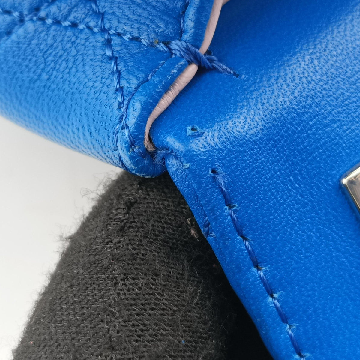 Secondhand Christian Dior Miss Dior Canage Blue lambskin  shoulderbag | stylenewstar