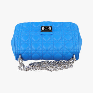 Secondhand Christian Dior Miss Dior Canage Blue lambskin  shoulderbag | stylenewstar