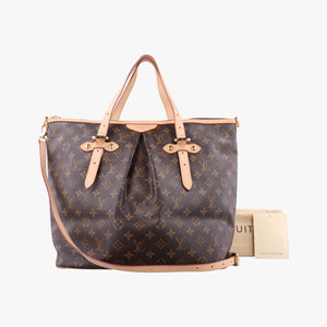 Pre-owned Louis Vuitton PALERMO GM brown Monogram Canvas M40146 shoulderbag | stylenewstar