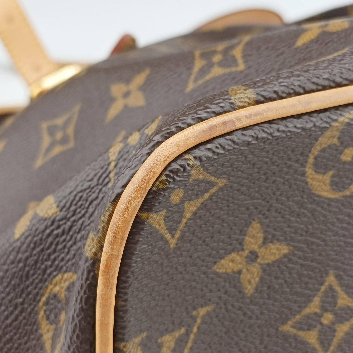 Pre-owned Louis Vuitton PALERMO GM brown Monogram Canvas M40146 shoulderbag | stylenewstar