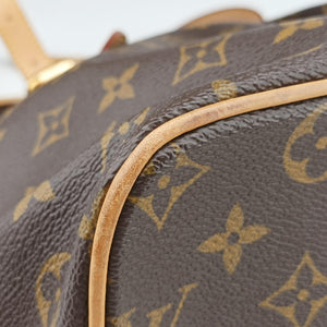 Pre-owned Louis Vuitton PALERMO GM brown Monogram Canvas M40146 shoulderbag | stylenewstar