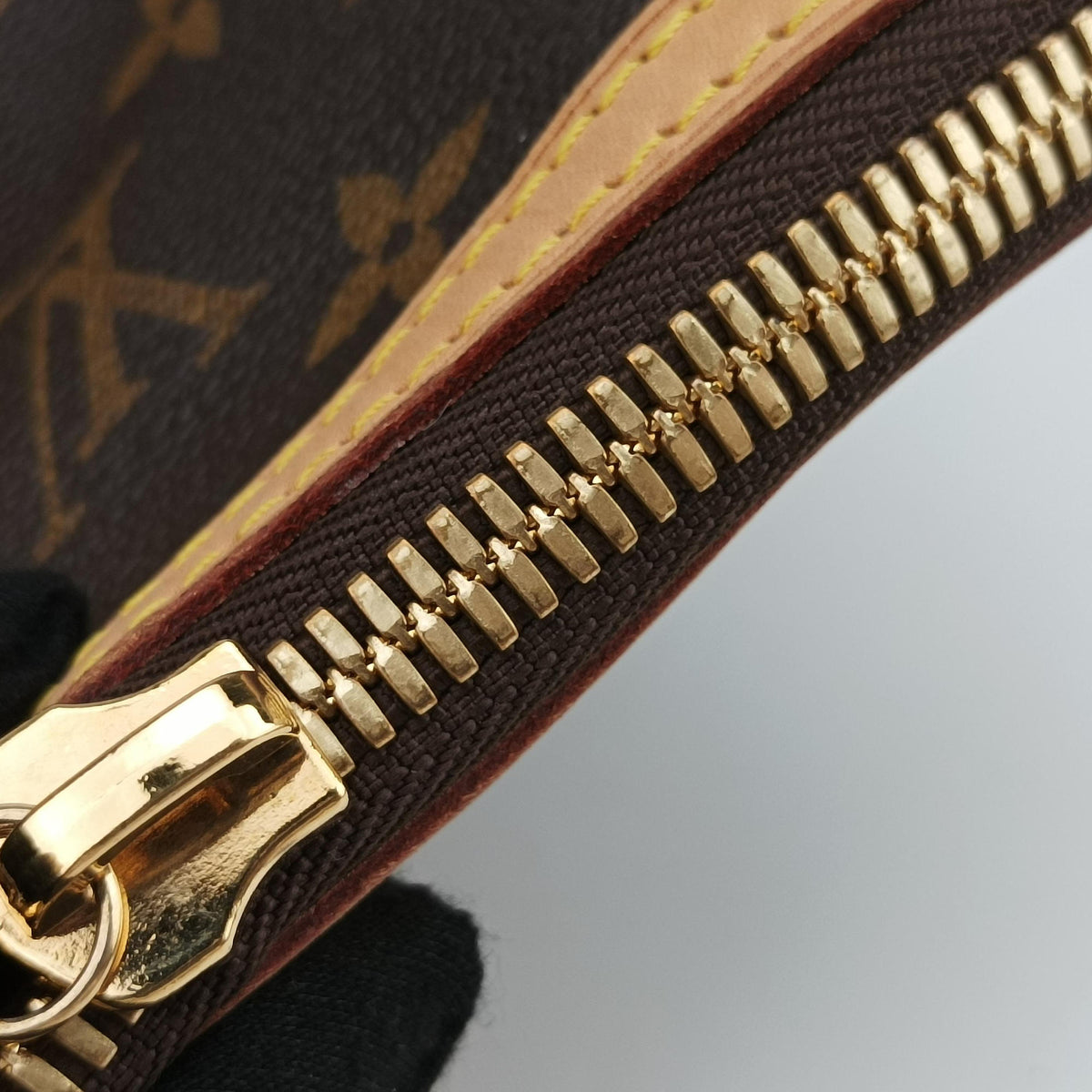 Pre-owned Louis Vuitton PALERMO GM brown Monogram Canvas M40146 shoulderbag | stylenewstar