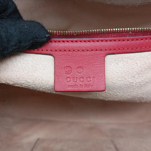 Pre-owned Gucci GG Blooms beige×Red×Multicolour PVC coated canvas 546315 handbag | stylenewstar