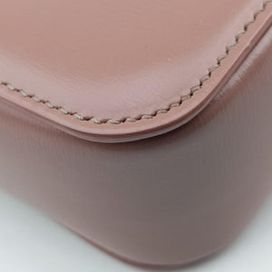 Pre-owned Celine Teen Triomphe Pink Leather 188423BF4 shoulderbag | stylenewstar
