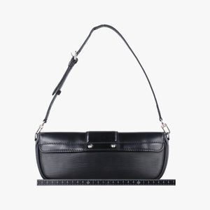 Pre-owned Louis Vuitton Pochette Montaigne Noir Epi M59292 shoulderbag | stylenewstar