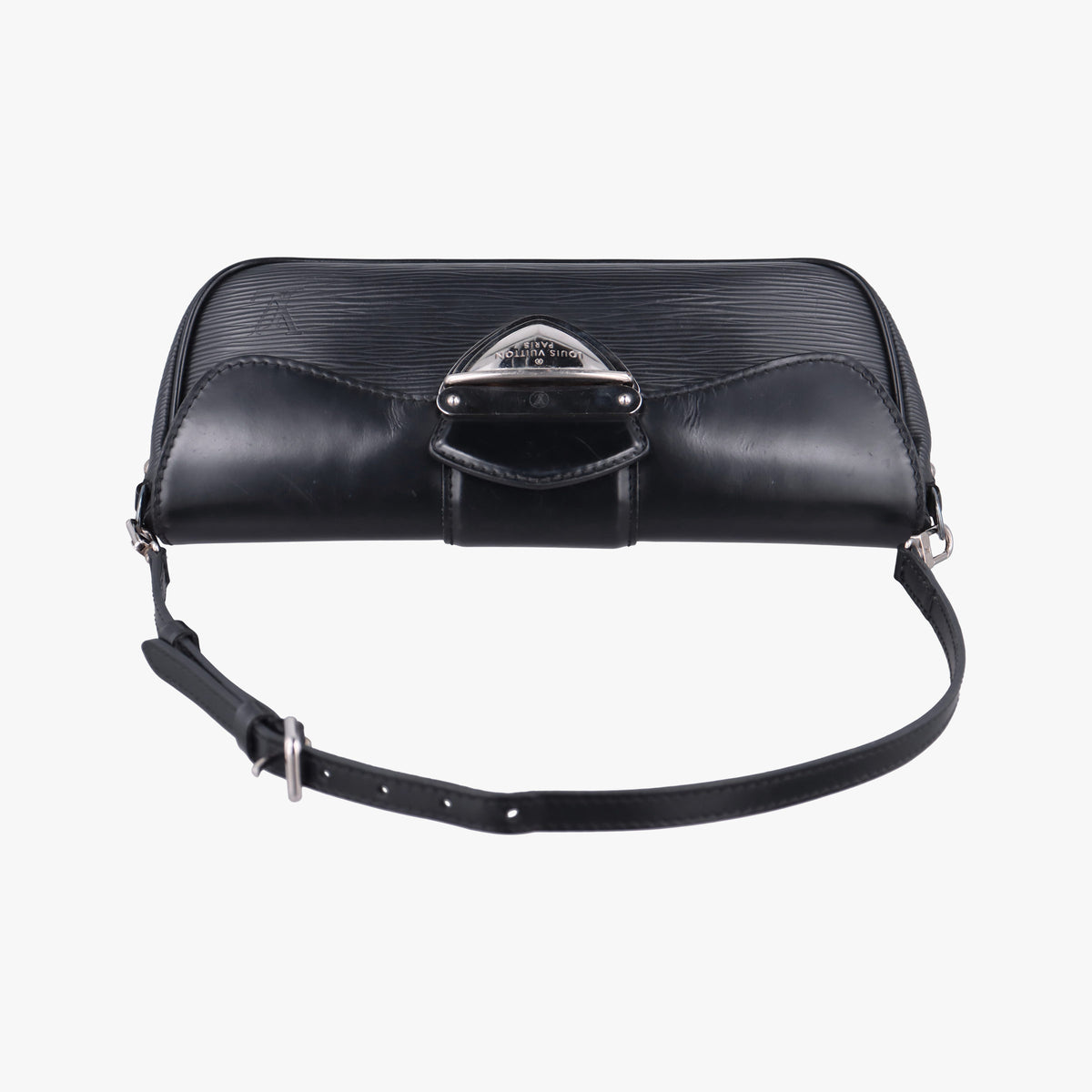 Pre-owned Louis Vuitton Pochette Montaigne Noir Epi M59292 shoulderbag | stylenewstar