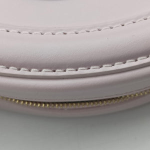 Pre-owned Celine Oval Purse Cuir Triomphe Purple Leather  shoulderbag | stylenewstar