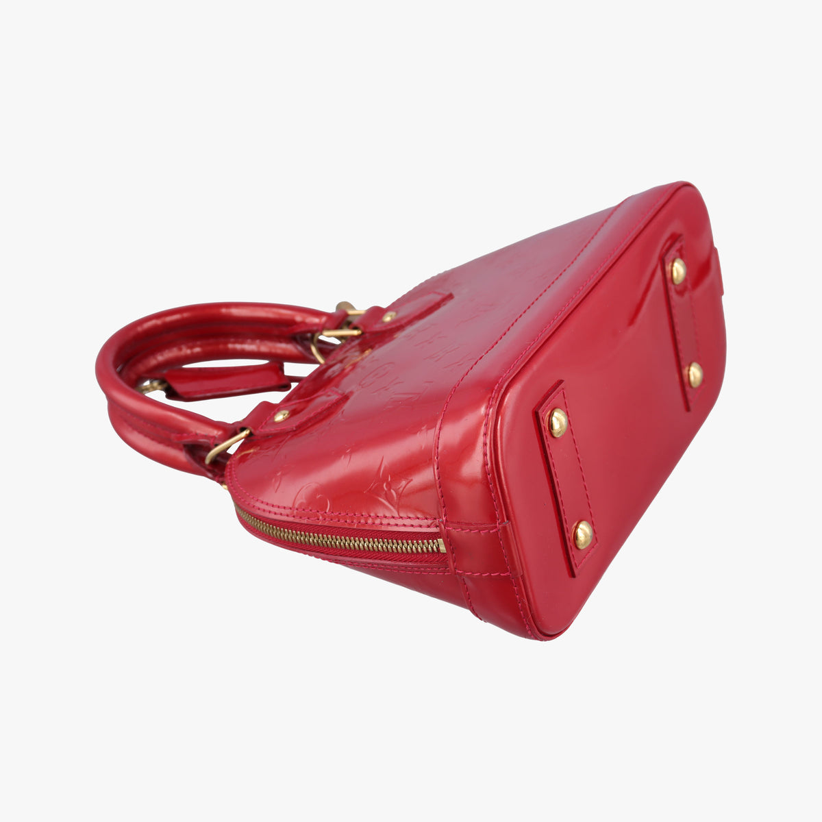 Vintage Louis Vuitton Alma BB pomme d'amour Vernis M90174 shoulderbag | stylenewstar