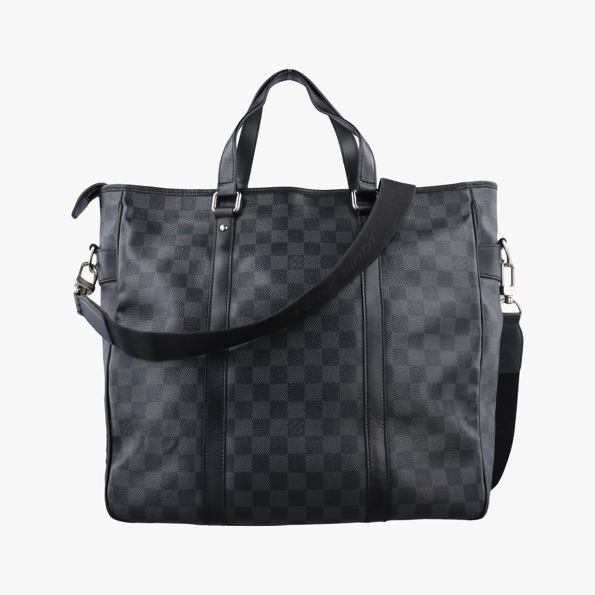 Pre-owned Louis Vuitton Tadao Noir Damier Graphite N51192 shoulderbag | stylenewstar