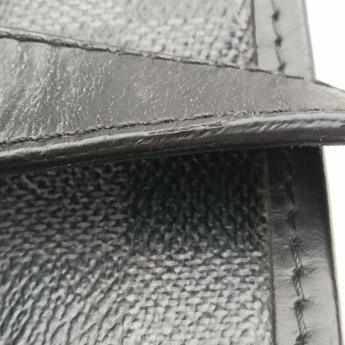 Pre-owned Louis Vuitton Tadao Noir Damier Graphite N51192 shoulderbag | stylenewstar