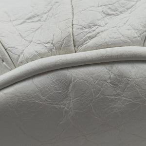 Pre-owned Balenciaga Le Cagole White lambskin  shoulderbag | stylenewstar